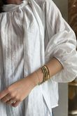 Wall Street Tie Neck Blouse White - /5=